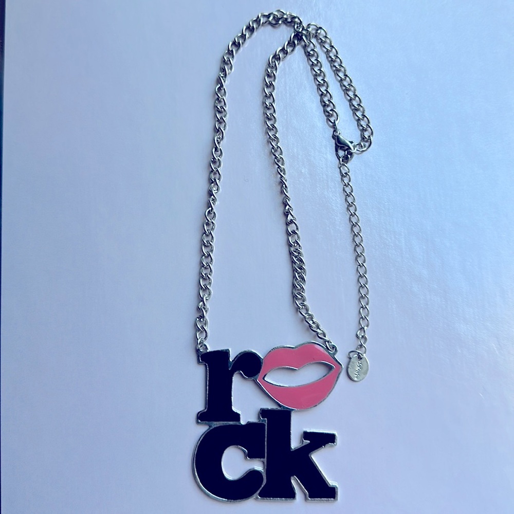 New Rock necklace.